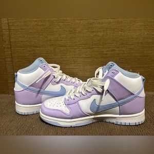 nike dunk high, size 7
